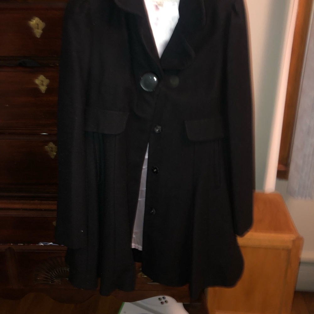 Laundry by Design Black Women's Cape Coat